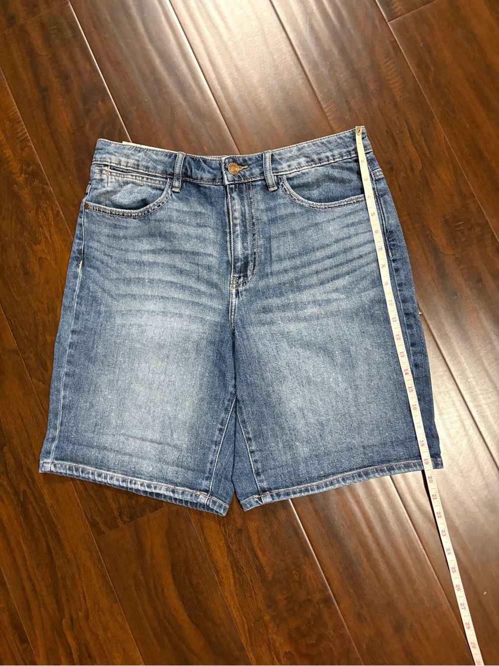 Wrangler women’s high-rise denim shorts